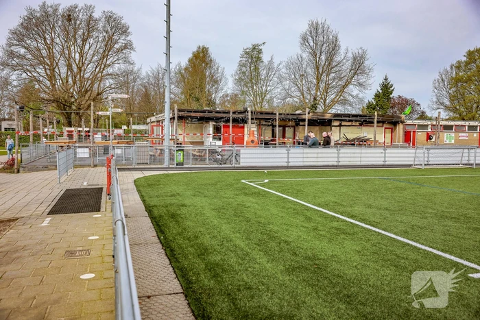 Voetbalwedstrijden afgelast na brand