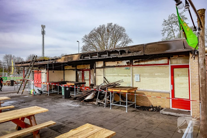 Voetbalwedstrijden afgelast na brand