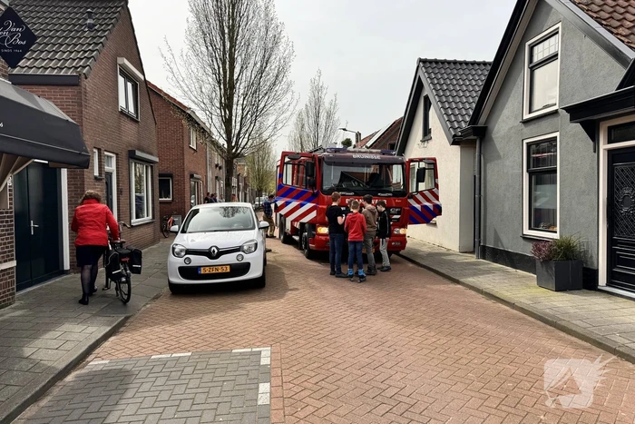Gaslekkage door werkzaamheden in tuin van woning