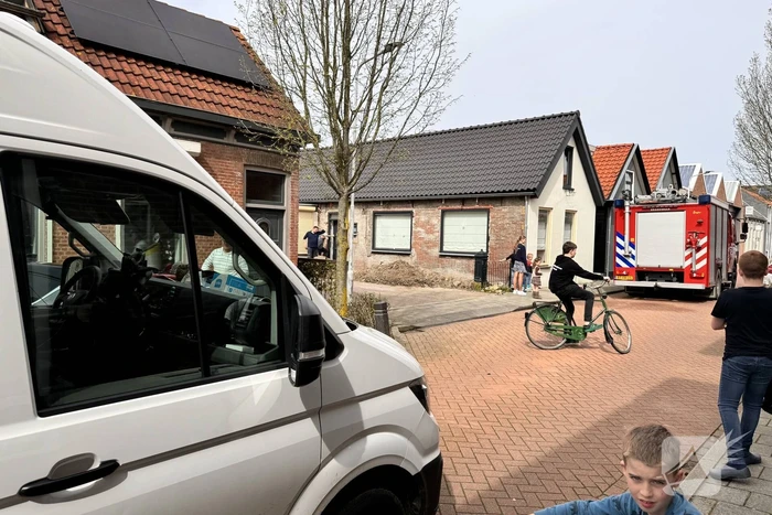 Gaslekkage door werkzaamheden in tuin van woning