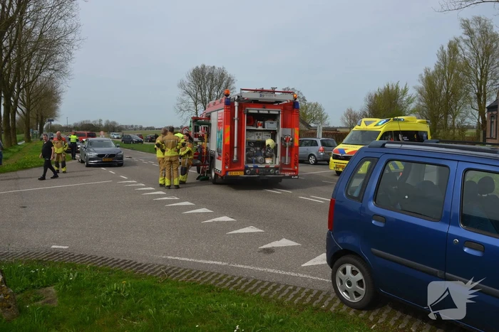 Hulpdiensten ingezet voor ongeval op kruising