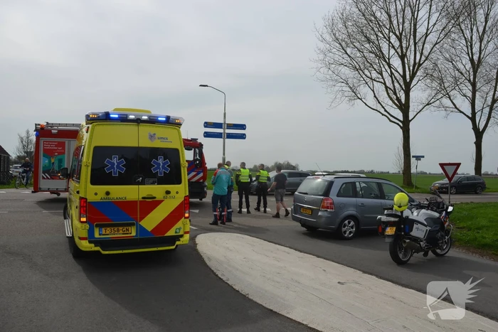 Hulpdiensten ingezet voor ongeval op kruising
