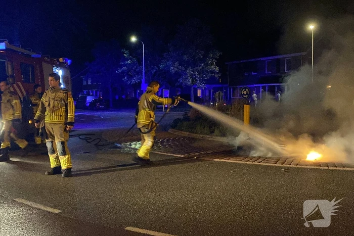 Opnieuw scooter in brand gestoken, politie start onderzoek