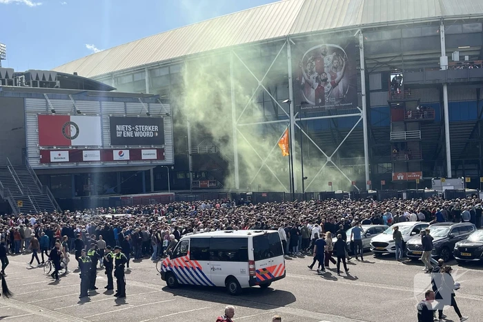 Grote drukte rondom Kuip in aanloop van klassieker