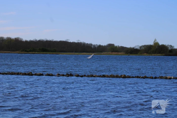 Zeilboot gezonken op Veerse meer