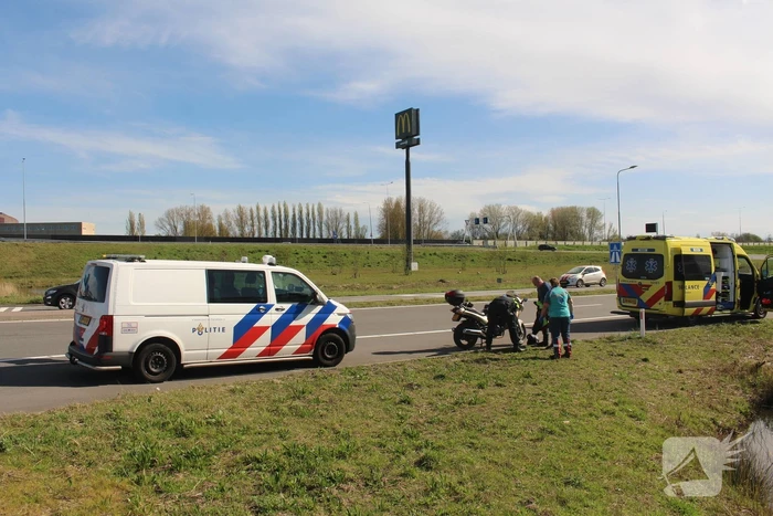 Motor beschadigd na ongeval