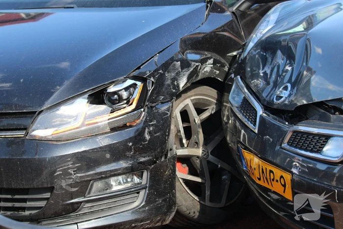 Schade bij ongeval op kruising