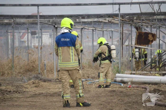 Brand in kas zorgt voor fikse rookontwikkeling