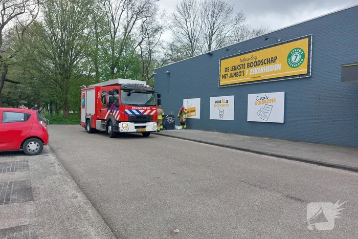 Containerbrand snel geblust