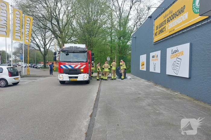 Containerbrand snel geblust