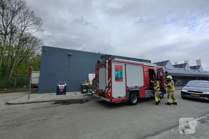 Containerbrand snel geblust