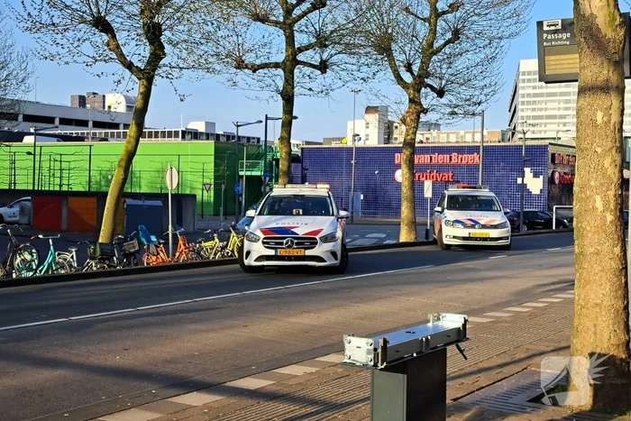 Straat afgezet wegens steekpartij