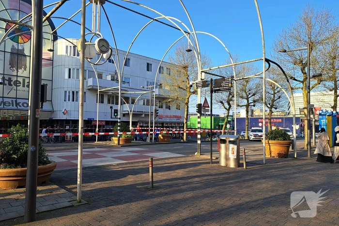 Straat afgezet wegens steekpartij