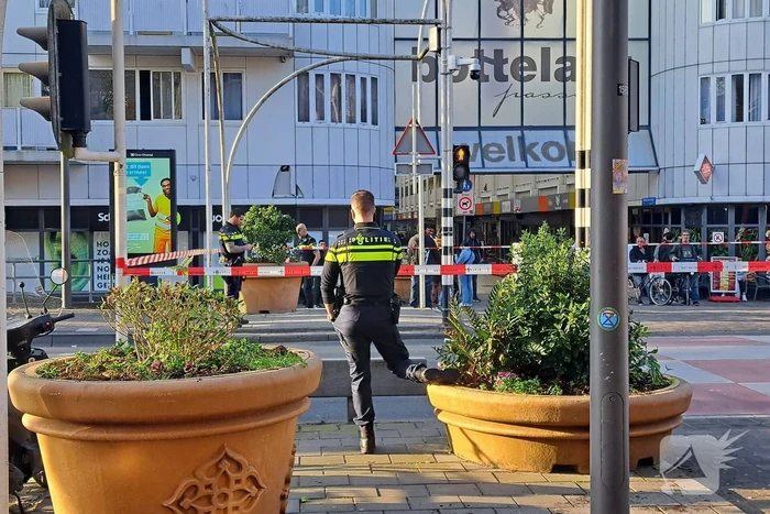 Straat afgezet wegens steekpartij