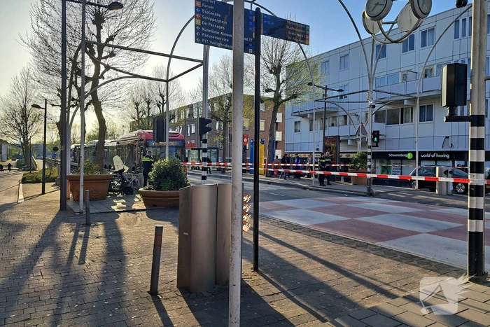 Straat afgezet wegens steekpartij