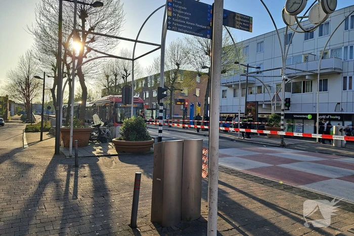 Straat afgezet wegens steekpartij