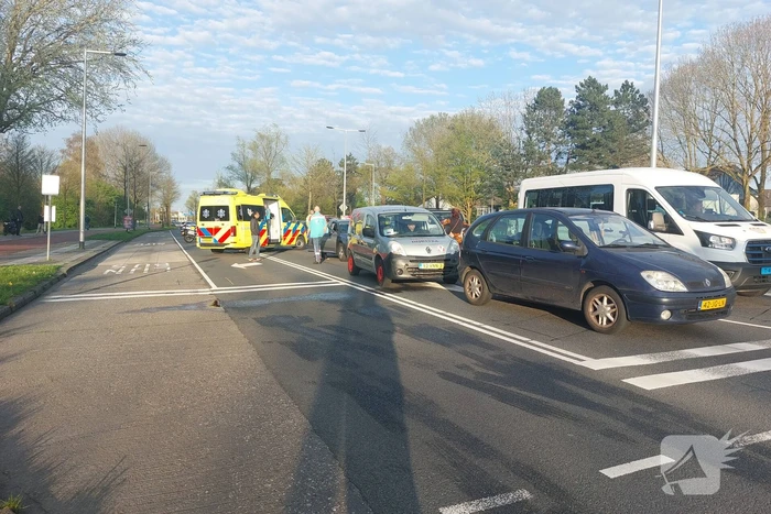 Kettingbotsing bij verkeerslichten