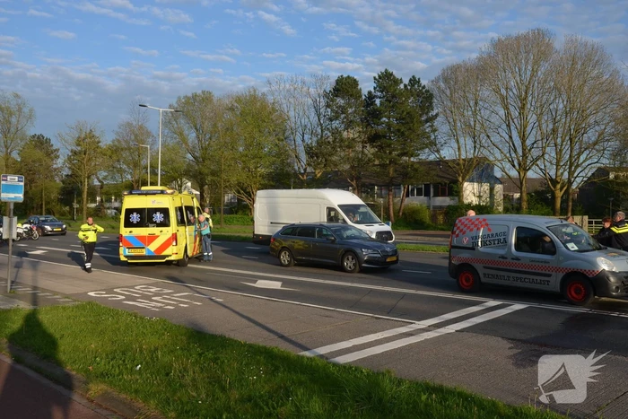 Kettingbotsing bij verkeerslichten