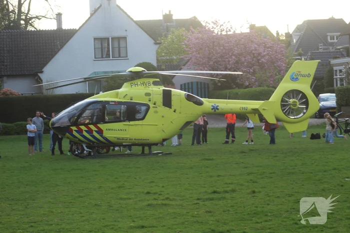 Inzet traumahelikopter trekt veel bekijks