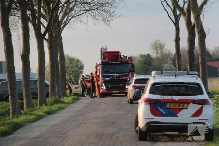 Stoffelijk overschot in water door fietsers aangetroffen