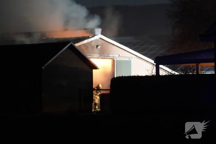 Kalveren omgekomen bij grote brand