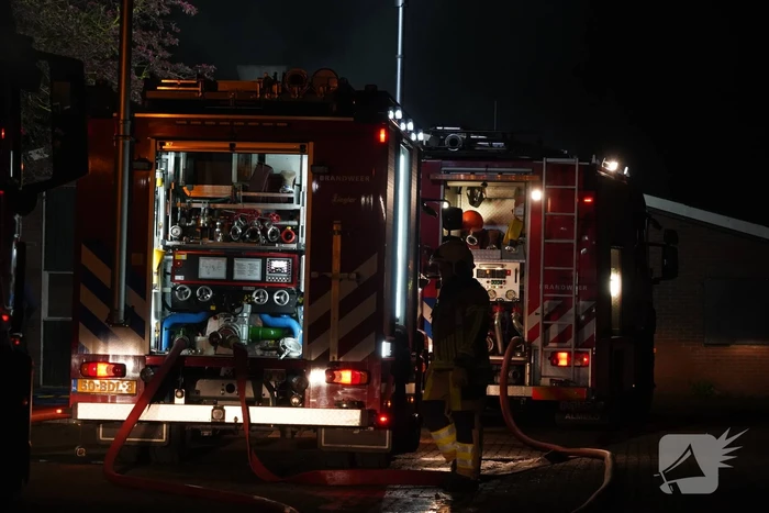 Kalveren omgekomen bij grote brand
