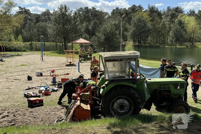 Man overleden na ongeluk met grasmaaier in speeltuin