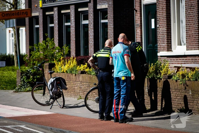 Fietser gewond na harde val