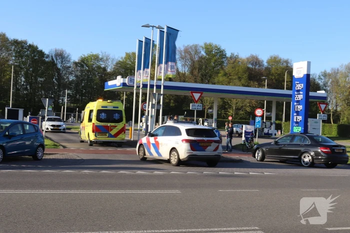 Fietster aangereden op fietspad