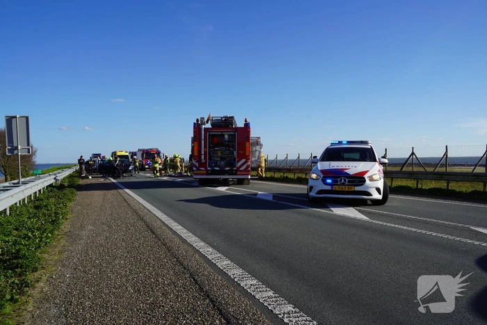ongeval markerwaarddijk - n307 61,2 lelystad