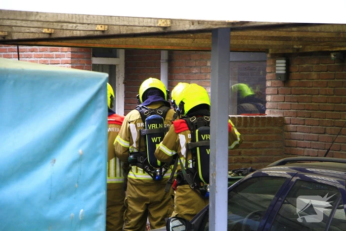 Brand in woning snel onder controle