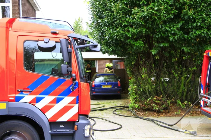 Brand in woning snel onder controle