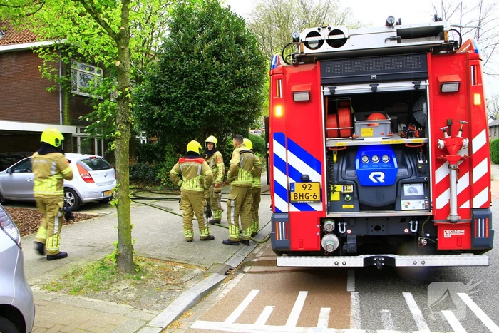Brand in woning snel onder controle