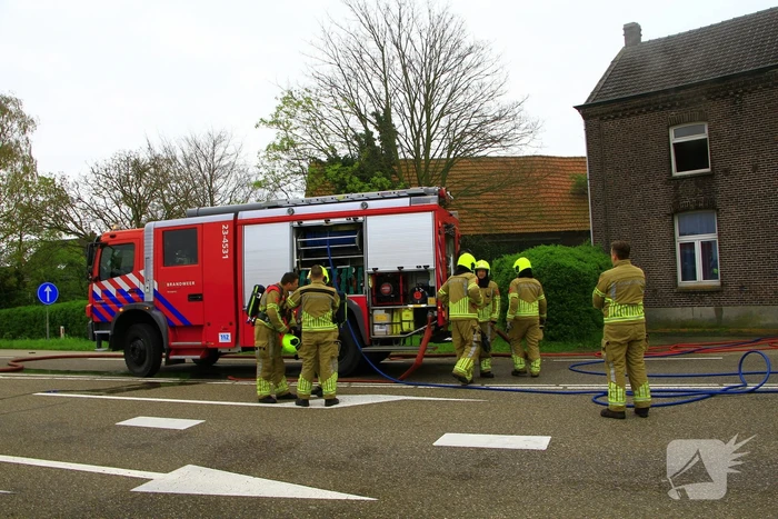 Rookontwikkeling bij brand in vrijstaande woning
