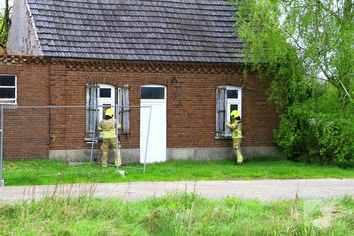 Rookontwikkeling bij brand in vrijstaande woning