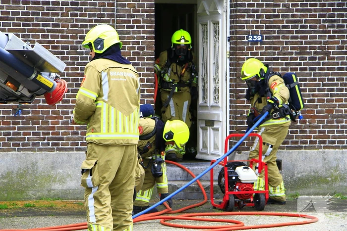 Rookontwikkeling bij brand in vrijstaande woning