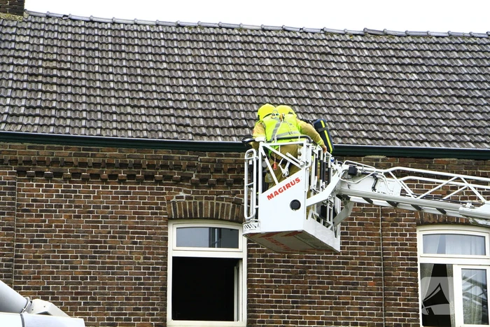 Rookontwikkeling bij brand in vrijstaande woning