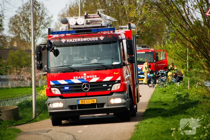 brand zuiddijk hazerswoude-dorp