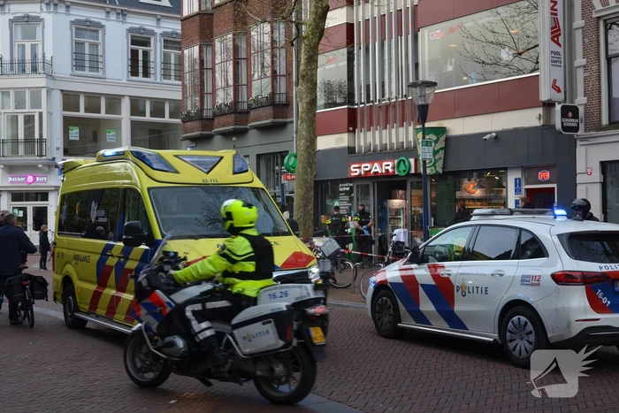 Persoon gewond door geweldsmisdrijf
