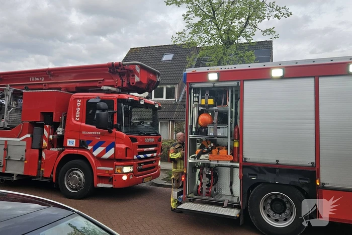 Brand in woning snel onder controle