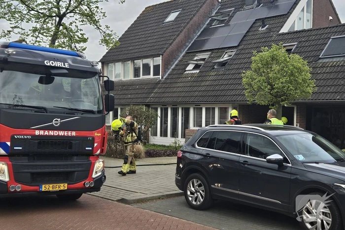Brand in woning snel onder controle
