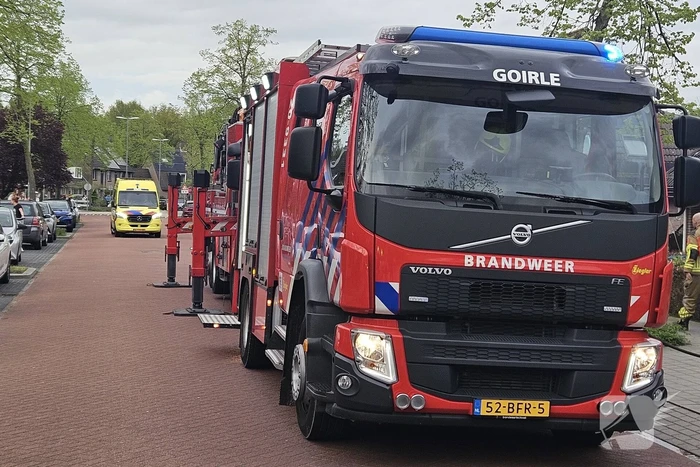 Brand in woning snel onder controle