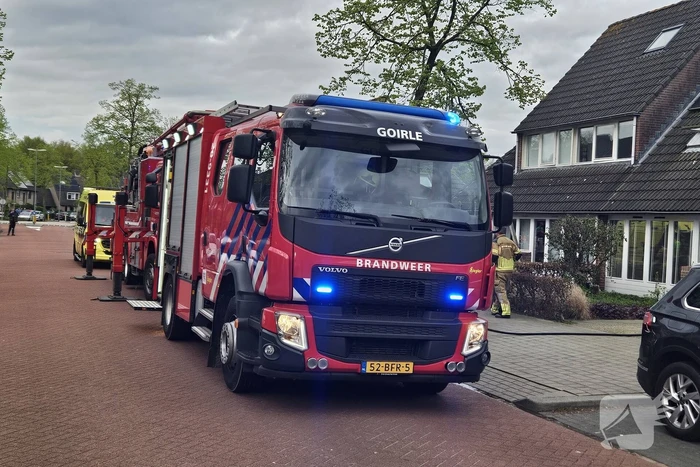 Brand in woning snel onder controle