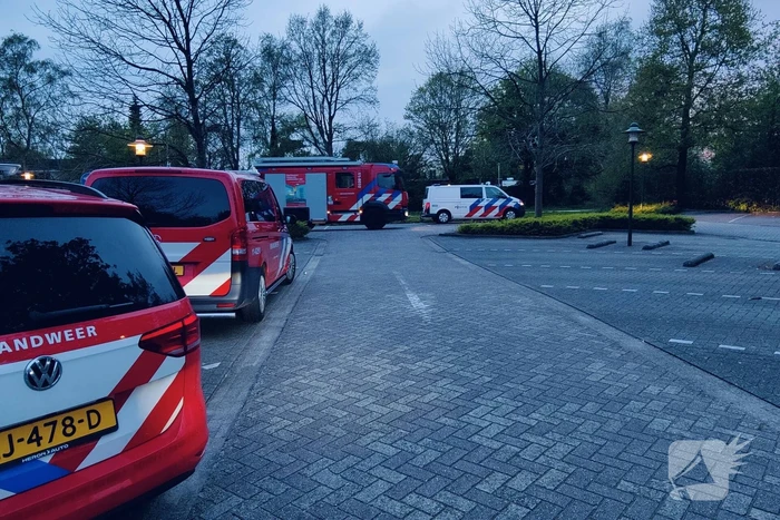 Rookontwikkeling door kortsluiting in lamp van verzorgingstehuis