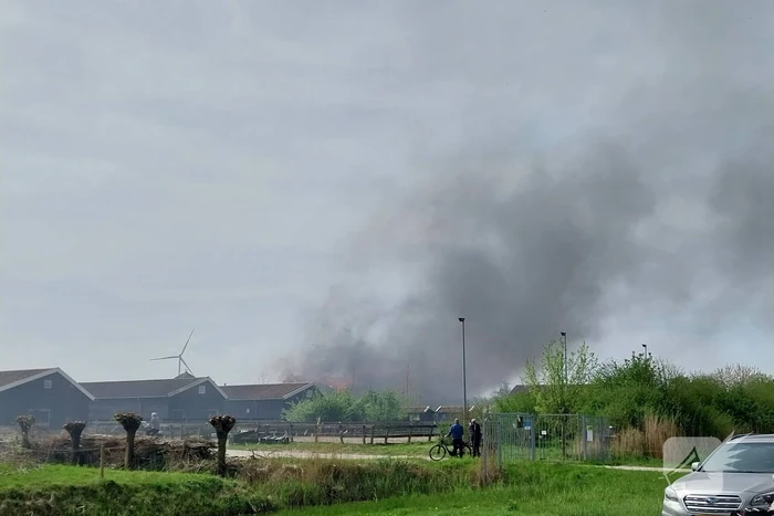 Grote uitslaande brand in restaurant