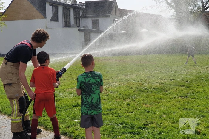 Brandweer bezorgt kinderen leuke dag op voorjaarsfair