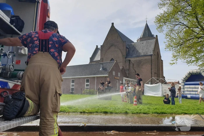 Brandweer bezorgt kinderen leuke dag op voorjaarsfair