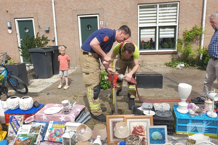 Brandweer bezorgt kinderen leuke dag op voorjaarsfair