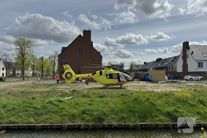 Inzet van traumahelikopter trekt veel bekijks