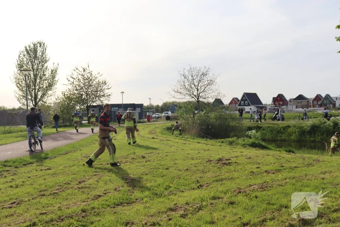 Politiehelikopter en veel hulpdiensten aanwezig voor valse melding